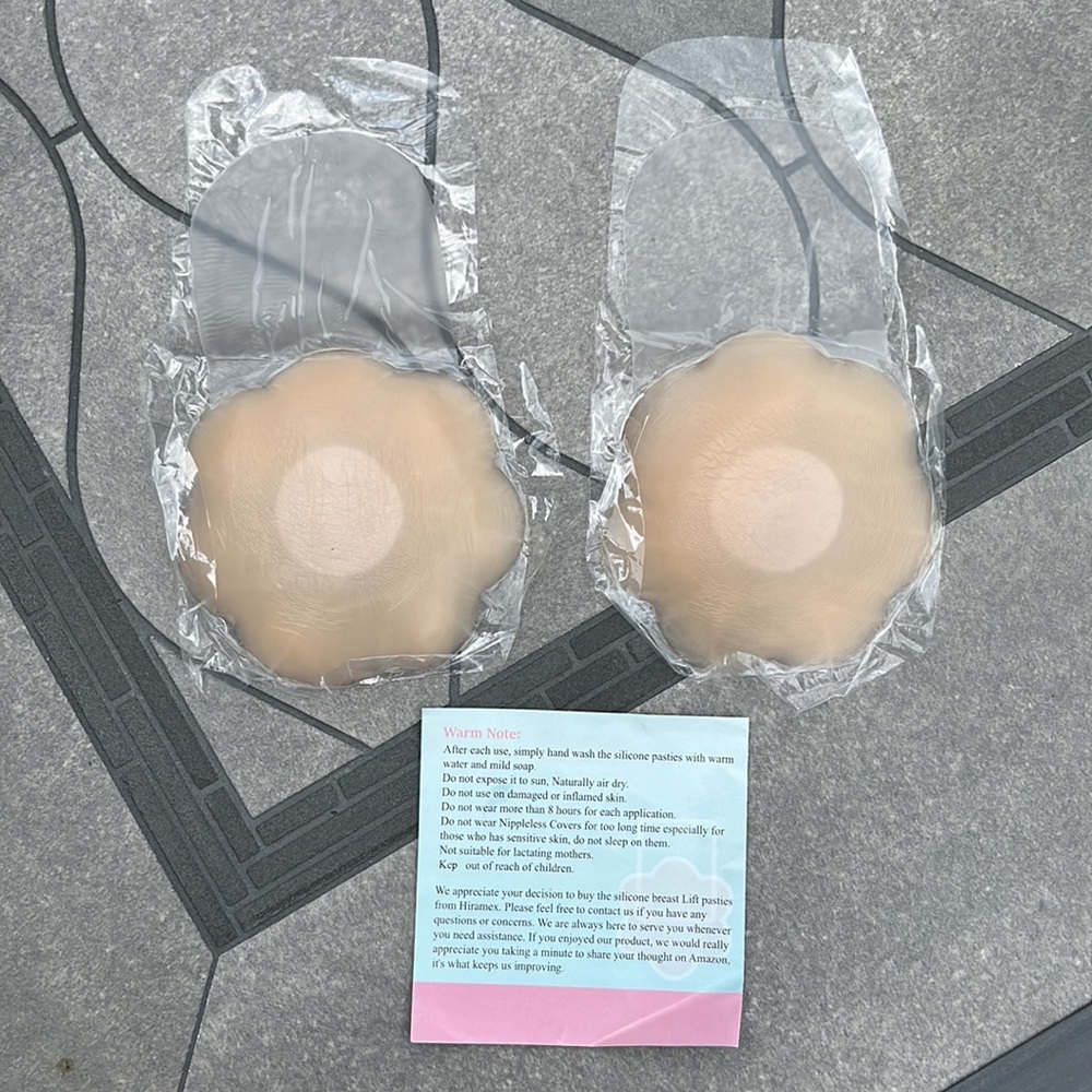 New Silicone Breast Lift Nipple Covers, reusable, OS
